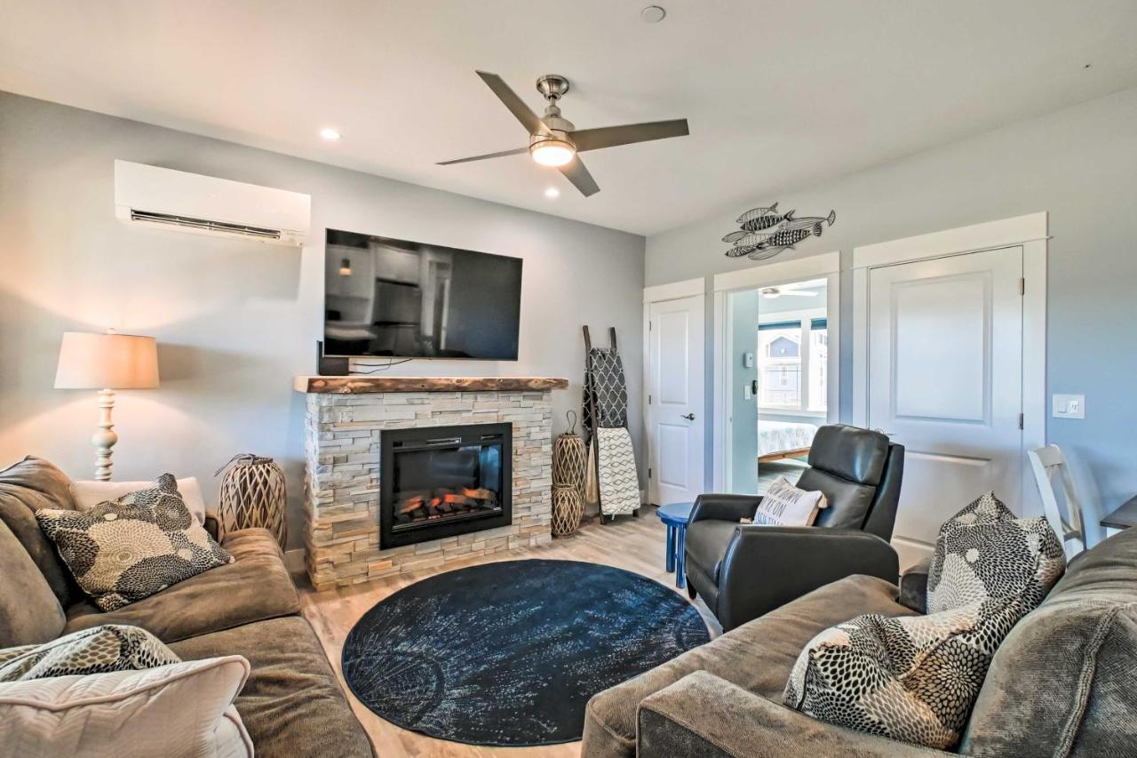 Ocean Shores Getaway With Fireplace And Hot Tub! 외부 사진